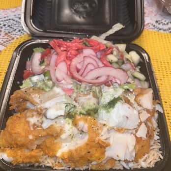 Halal Munchies - Fish over Rice - Halal Near Me - Richmond, Virginia