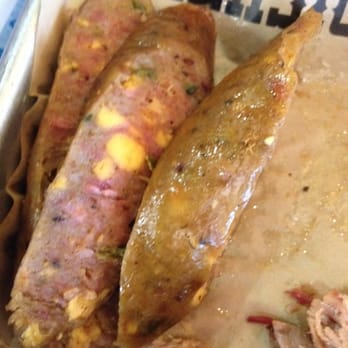 Dickey's Barbecue Pit - Smoked cheddar sausage. Very good with a little kick. - Barbeque Near Me - Eastvale, California