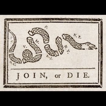 Bad Influence Tattoo - Political cartoon from Benjamin Franklin sent to the colonies suggesting that they unite against British oppression. Circa 1754. - Tattoo Near Me - Fountain Valley, California Bad Influence Tattoo - Political cartoon from Benjamin Franklin sent to the colonies suggesting that they unite against British oppression. Circa 1754. - Tattoo Near Me - Fountain Valley, California