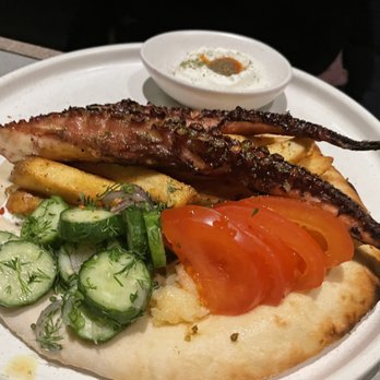 Andros Taverna - Sparta octopus - Greek Near Me - Chicago, Illinois Andros Taverna - Sparta octopus - Greek Near Me - Chicago, Illinois