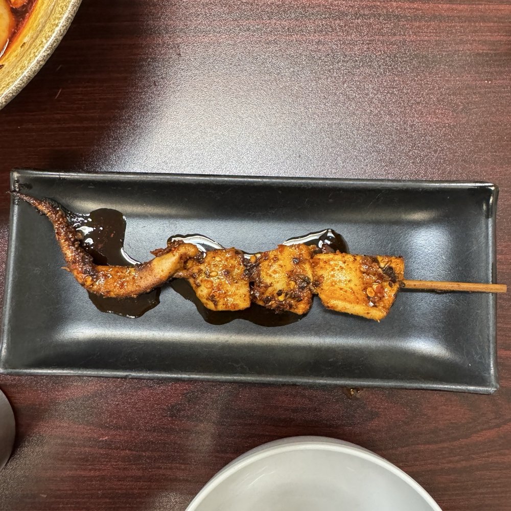 Y Noodles - Fried Spicy Squid Skewers - Desserts Near Me - Falls Church, Virginia Y Noodles - Fried Spicy Squid Skewers - Desserts Near Me - Falls Church, Virginia