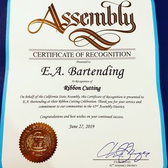 E A Bartending - Bartenders Near Me