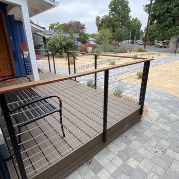 iDeck Construction - Wonderful New IDeck front porch. - Decks & Railing Near Me
