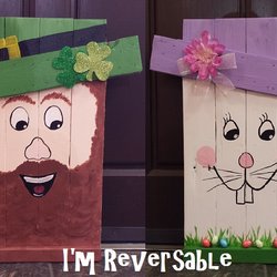 The Tipsy Paintbrush - Leprechaun/Easter Bunny Pallet