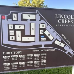 Lincoln Creek Apartments - Building 5 is missing but there is a lucky #13?