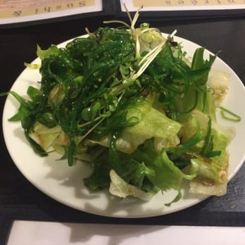 Kanpai - $7.50 for this "seaweed salad" - Sushi Bars Near Me - Chula Vista, California