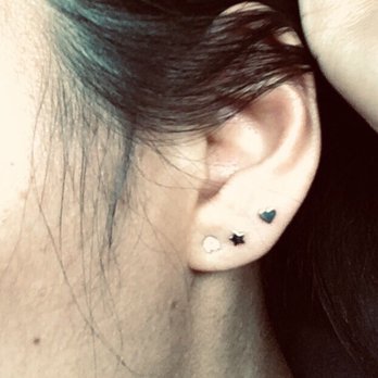 Prix Body Piercing - 2 lobe piercings - Piercing Near Me - Pasadena, California