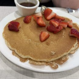 Pancake with strawberry