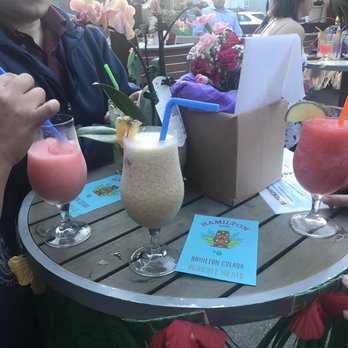 Port - Frozen strawberry banana daiquiris and piña colada - Tiki Bars Near Me - Ferndale, Michigan