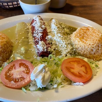 Los Amigos Restaurant - Enchiladas mix. One of each. Great flavors on all of them. - Mexican Near Me - Ruskin, Florida Los Amigos Restaurant - Enchiladas mix. One of each. Great flavors on all of them. - Mexican Near Me - Ruskin, Florida