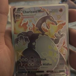 Snapcasters Gaming and Espresso - Charizard Vmax pulled from Zack's shop.