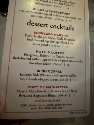 Menu photo 1 Ruth's Chris Steak House Honolulu, HI