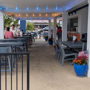 Salty Hen - Covered outdoor seating - Chicken Shop Near Me - Ocean City, Maryland