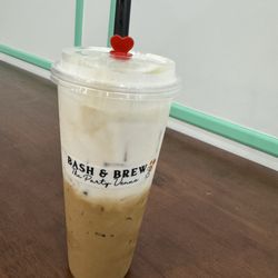Bash & Brew - Salted Caramel Iced Coffee