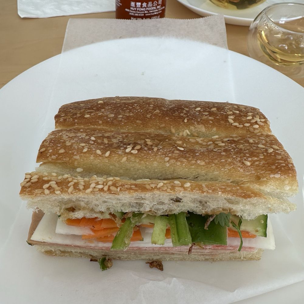 Sesame Dinette - Vegan cold cut banh mi - Vietnamese Near Me - Long Beach, California Sesame Dinette - Vegan cold cut banh mi - Vietnamese Near Me - Long Beach, California