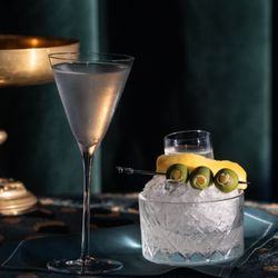 Dirty 90's Martini