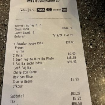 Casa Garcia's - Pflugerville - The bill - Tex-Mex Near Me - Pflugerville, Texas Casa Garcia's - Pflugerville - The bill - Tex-Mex Near Me - Pflugerville, Texas