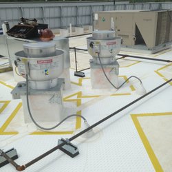 Framing Men Construction - Sheetz complete roof with custom walking tread
