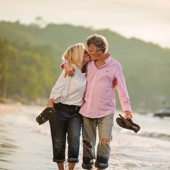 Visual Roots Photography - Couple walk the shoreline at Thunder Beach - Event Photography Near Me - Tiny, Ontario Visual Roots Photography - Couple walk the shoreline at Thunder Beach - Event Photography Near Me - Tiny, Ontario