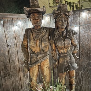 Black Steer - One of the wedding carvings. Loved it - Steakhouses Near Me - Loveland, Colorado