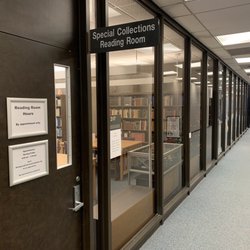Cunningham Memorial Library - Special Collections and Archives. Great staff and super helpful!