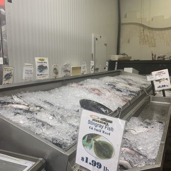 SB Food Depot - a display of fish on ice - Grocery Near Me - Arlington, Texas SB Food Depot - a display of fish on ice - Grocery Near Me - Arlington, Texas