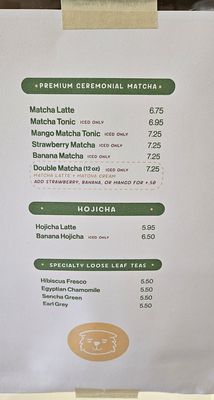 Menu photo 1 Flat White Coffee Cypress, CA