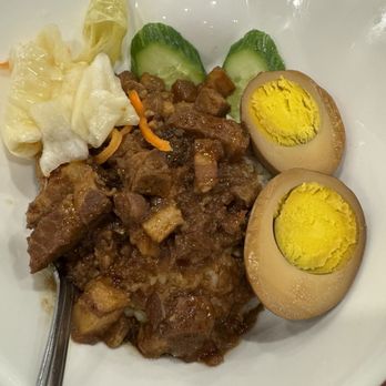 Ok Canaan - Braised Pork over rice - Taiwanese Near Me - Flushing, New York Ok Canaan - Braised Pork over rice - Taiwanese Near Me - Flushing, New York