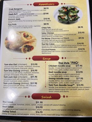 Menu photo 4 Prosser Thai Bistro Prosser, WA