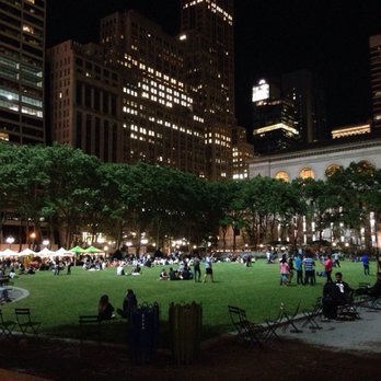 Bryant Park - June 2017 - Parks Near Me - New York, New York