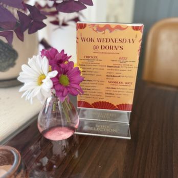 Dorn Michelle's - Wok Wednesday menu - New American Near Me - Castroville, Texas