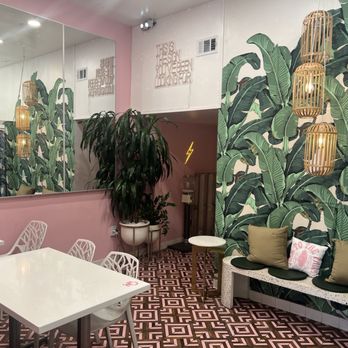 The Palm Coffee Bar - Inside seating - Coffee & Tea Near Me - Burbank, California The Palm Coffee Bar - Inside seating - Coffee & Tea Near Me - Burbank, California