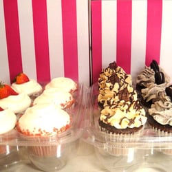 Strawberry Cheesecake, Red Velvet, PB Cup, Oreo
