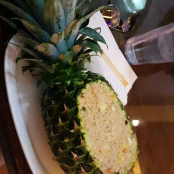 Volcano - Shrimp pineapple fried rice! - Chinese Near Me - Odessa, Texas Volcano - Shrimp pineapple fried rice! - Chinese Near Me - Odessa, Texas
