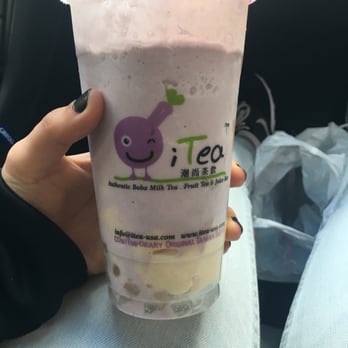 i-Tea - H4 taro slush - Desserts Near Me - Oakland, California