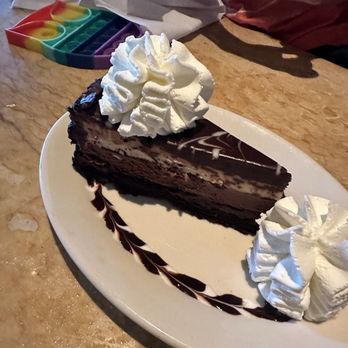 The Cheesecake Factory - Chocolate Tuxedo Cream Cheesecake - Desserts Near Me - Short Hills, New Jersey