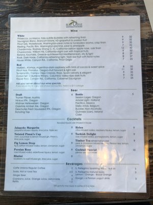 Menu photo 1 Blu Olive Mediterranean Bistro Portland, OR