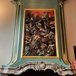 Stadskasteel Oudaen - Painting