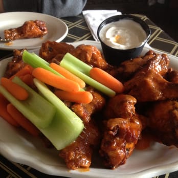 J Timothy's Taverne - "Dirty" Wings at J Timothy's Taverne, with celery, carrots and blue cheese dressing. One rogue wing on the side... lol - American Near Me - Plainville, Connecticut J Timothy's Taverne - "Dirty" Wings at J Timothy's Taverne, with celery, carrots and blue cheese dressing. One rogue wing on the side... lol - American Near Me - Plainville, Connecticut
