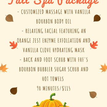 The Rich Rose Spa - This is our Fall Spa Package, it's available for 1 person, as a couples or for a party of 3 - Day Spas Near Me - Richmond, Texas The Rich Rose Spa - This is our Fall Spa Package, it's available for 1 person, as a couples or for a party of 3 - Day Spas Near Me - Richmond, Texas