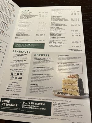 Menu photo 6 Carrabba's Italian Grill Nashville, TN Menu photo 6 Carrabba's Italian Grill Nashville, TN