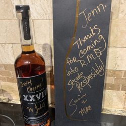 Round Mountain Distilling - As I said it's about the little things and how they make each person feel special!