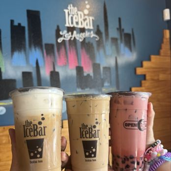 The Ice Bar - Iced Seasalt Viet Coffee, Coconut Coffee and Strawberry Milk Tea. - Bubble Tea Near Me - Northridge, California