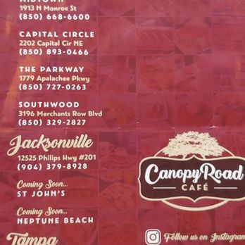 Canopy Road Cafe - American Near Me - Jacksonville, Florida