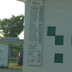 Theo's Drive-In - Menu
