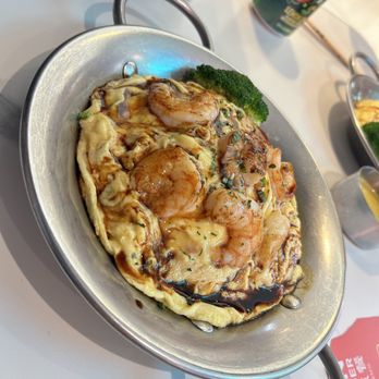 Sing Choi Kee - Slippery Eggs Over Rice W. Shrimp - Chinese Near Me - Flushing, New York