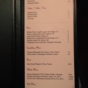 Old Skool Cafe - Drink menu - Soul Food Near Me - San Francisco, California