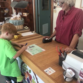 Fruit Basket - Giving his "signed original" to Joanne :) - Fruits & Veggies Near Me - Grand Junction, Colorado