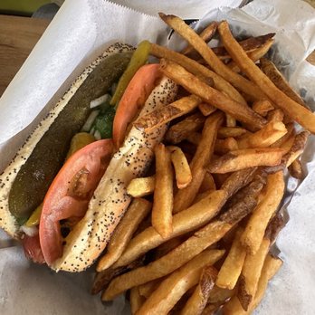 Wrigleyville Grill - Chicago dog & fries - Hot Dogs Near Me - San Antonio, Texas