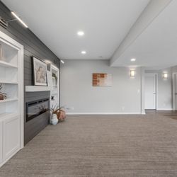 McKean's Floor to Ceiling - Basement Remodel Project, Carpet by McKean's